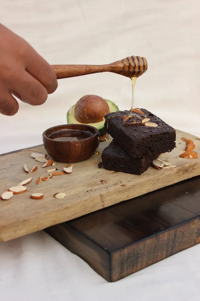 Deliciously Healthy Brownies Made with Avocado and Honey