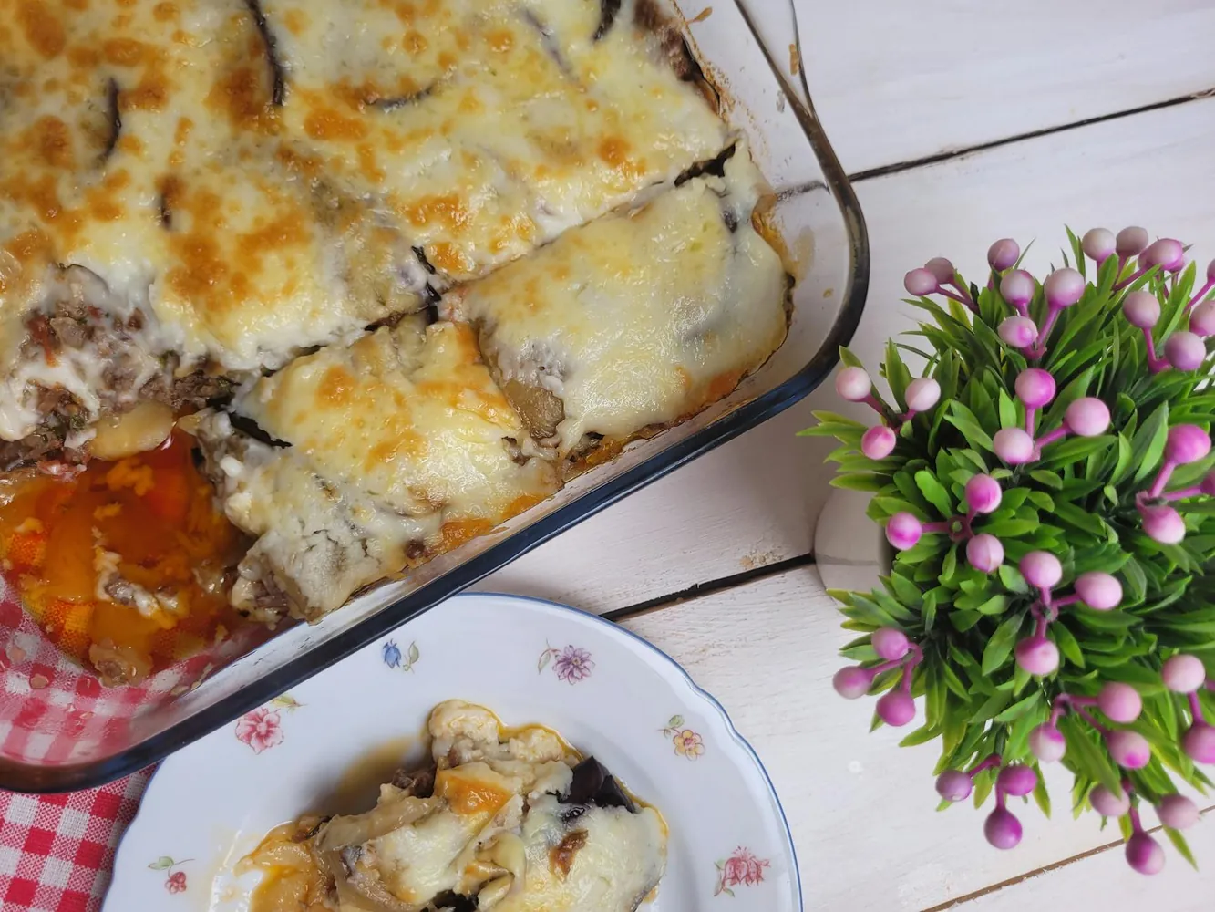 Crafting Traditional Greek Moussaka with Perfect Flavor Layers